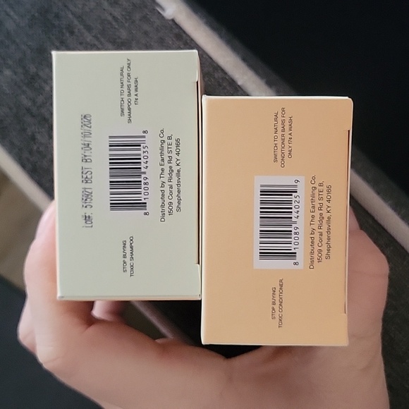 NWT The Earthling Co. Shampoo and Conditioner Bars CITRUS SUN - Picture 7 of 7